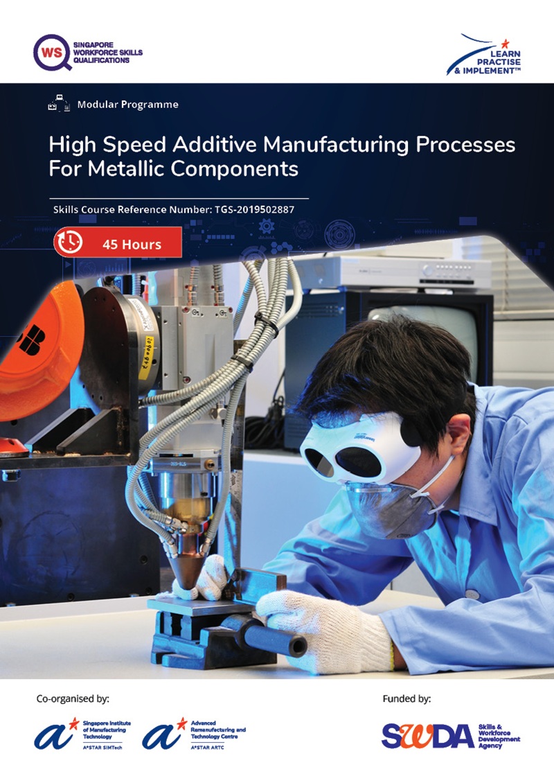 High Speed Additive Manufacturing Processes for Metallic Components